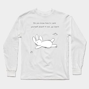 Bunny relaxing Long Sleeve T-Shirt